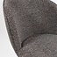 Brooz Kate eetkamerstoel set van 2 – 360° draaibaar met off-white onderstel | Present Dark Brown