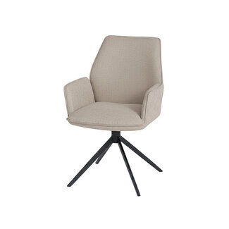 MySons Riva eetkamerstoel - draaipoot 360ARS - Vibe - Beige 08 (set of 2)