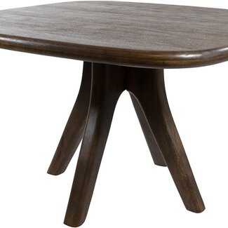 MySons Eetkamertafel stuiver vorm 120, Mango Espresso Brown