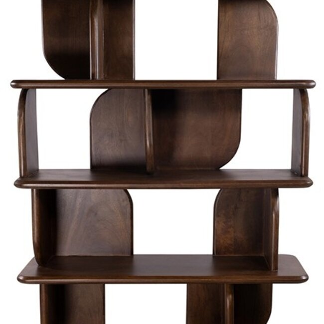 MySons Oregano boekenkast 90, Mango Brown Walnut