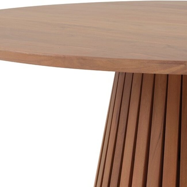 MySons Eetkamertafel Ø130, Acacia Naturale