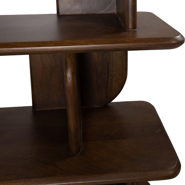 MySons Oregano boekenkast 90, Mango Brown Walnut