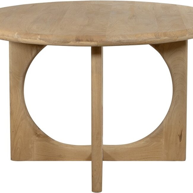 MySons Eetkamertafel Ø130, Acacia Groovy Natural
