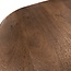 MySons Eetkamertafel 240, langwerpig met ronde hoeken, Mango Espresso Brown