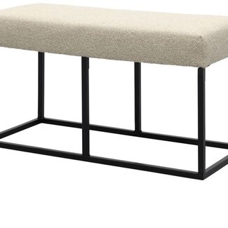 MySons Cuadrado hocker - rechthoek 90 - Alpine - Beige