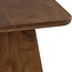 Brooz Salontafel 60 cm Mango Brown Walnut – Compacte Vierkante Design Salontafel