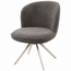 Brooz Kate eetkamerstoel set van 2 – 360° draaibaar met off-white onderstel | Present Dark Brown
