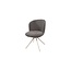 Brooz Kate eetkamerstoel set van 2 – 360° draaibaar met off-white onderstel | Present Dark Brown