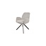 Brooz Charles armstoel – 360° draaibaar met zwarte draaipoot | Milan Salt 'n Pepper 105