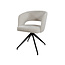 MySons Claus armstoel - draaipoot 360 - Milan - Cream 103 (set of 2)