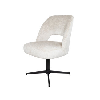 Brooz Maxima Eetkamerstoel Solo Natural 111 – Draaibare Designstoel Set van 2