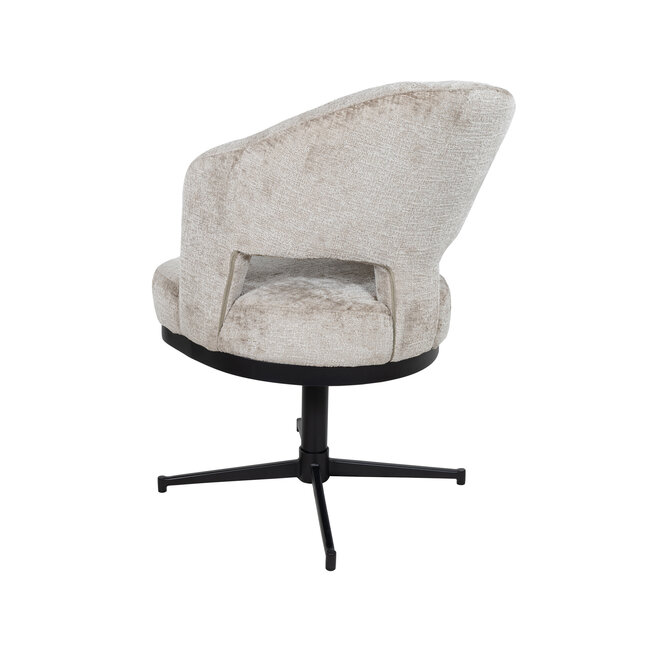 MySons Friso armstoel - draaipoot 360 - Solo - Liver 170
