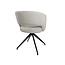 MySons Claus armstoel - draaipoot 360 - Milan - Cream 103 (set of 2)