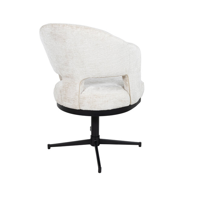 MySons Friso armstoel - draaipoot 360 - Solo - Natural 111