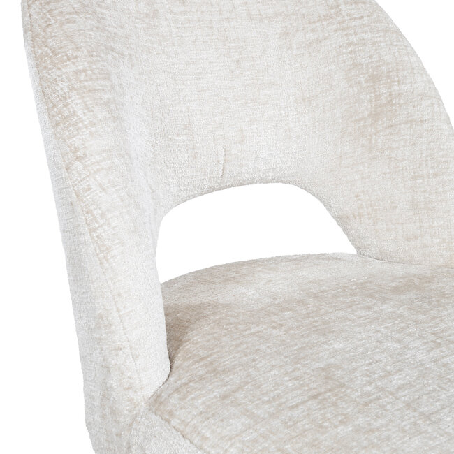 MySons Maxima eetkamerstoel - draaipoot  360 - Solo - Natural 111 (set of 2)