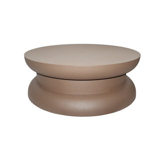 Brooz Parma salontafel Ø85 cm – Brown | Modern rond design