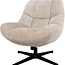 Brooz Chuck draaifauteuil 360° met Rock System – Cremona Natural 02 | Luxe relaxfauteuil