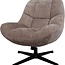 Brooz Chuck draaifauteuil 360° met Rock System – Cremona Fur 24 | Relaxfauteuil