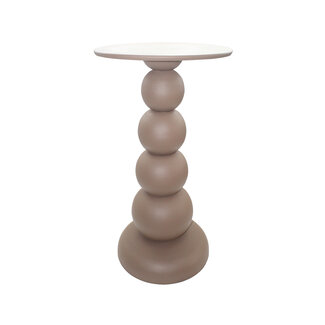 Brooz Gouda plantentafel Ø45 x H85 cm – Brown | Moderne design plantenzuil