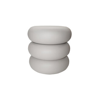 Brooz Beemster bijzettafel Ø45 x H45 cm – Off-White | Moderne design bijzettafel