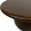 Brooz Ronde salontafel Ø75 cm – Mango Brown Walnut | Massief mangohout