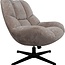 Brooz Chuck draaifauteuil 360° met Rock System – Cremona Fur 24 | Relaxfauteuil