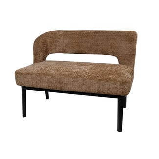 Brooz Bowie eetkamerbank 105 cm arm links – Cremona Cinnamon 18 | Moderne design eetbank