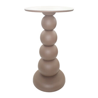Brooz Gouda plantentafel Ø51 x H98 cm – Brown | Moderne design plantenzuil