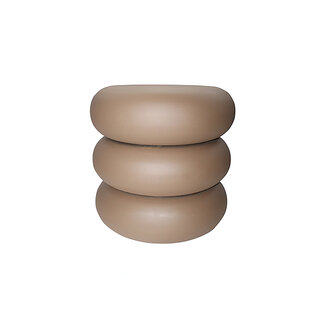 Brooz Beemster bijzettafel Ø45 x H45 cm – Brown | Moderne design bijzettafel