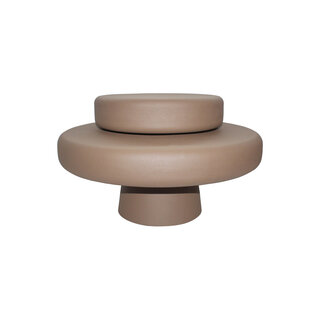 Brooz Alkmaar salontafel Ø68 x H38,5 cm – Brown | Moderne design salontafel