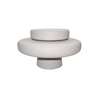 Brooz Alkmaar salontafel Ø68 x H38,5 cm – Off-White | Moderne design salontafel