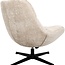 Brooz Chuck draaifauteuil 360° met Rock System – Cremona Natural 02 | Luxe relaxfauteuil