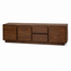 Brooz TV-dressoir 190 cm – 3 deuren & 2 lades | Mango Dark Malt