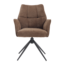 Brooz Eetkamerstoel Sem Tresor 43 Taupe | Draaibaar | Set van 2