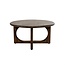 Brooz Salontafel Ø80 Mango Brown Walnut | Rond Mangohout