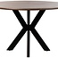 Brooz Eetkamertafel Ø130 Mango Brown Walnut | Rond