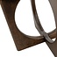 Brooz Salontafel Ø80 Mango Brown Walnut | Rond Mangohout