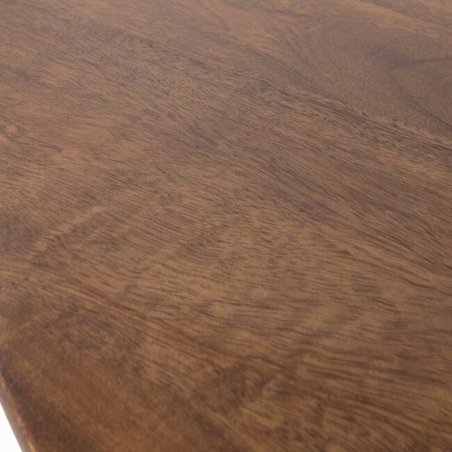 Brooz Eetkamertafel Ø130 Mango Brown Walnut | Rond