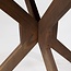 Brooz Eetkamertafel Ø130 Acacia Marron Brown | Rond