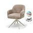 RV Design Armstoel Austin Cremona 14 Beige | Beige Draaivoet | 360° Draaibaar
