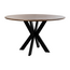 Brooz Eetkamertafel Ø130 Mango Brown Walnut | Rond