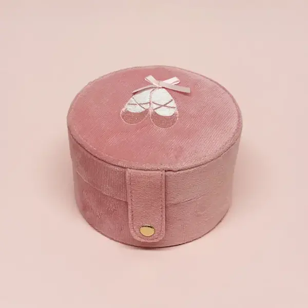 Rockahula Rockahula Roze ballet kinderjuwelendoos
