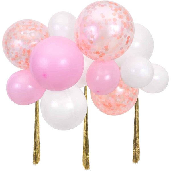 Meri Meri  Meri Meri Pakket met roze ballonwolken