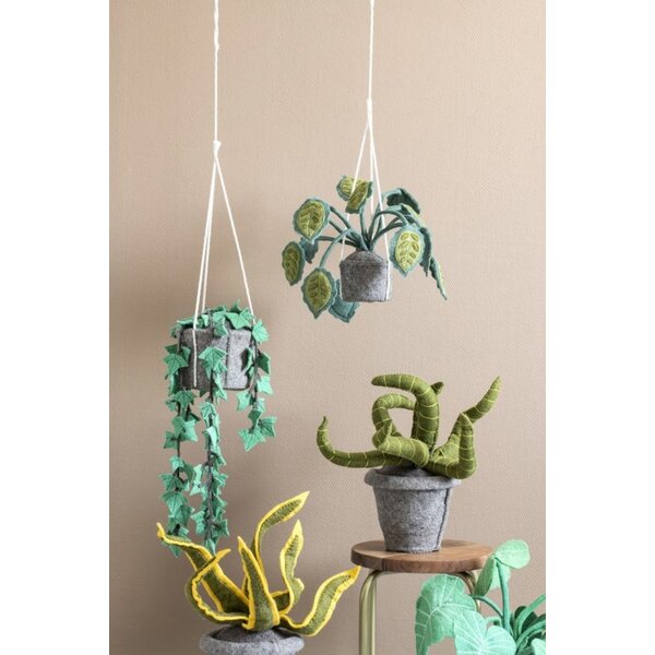 Kidsdepot KidsDepot Hang plant big leaves