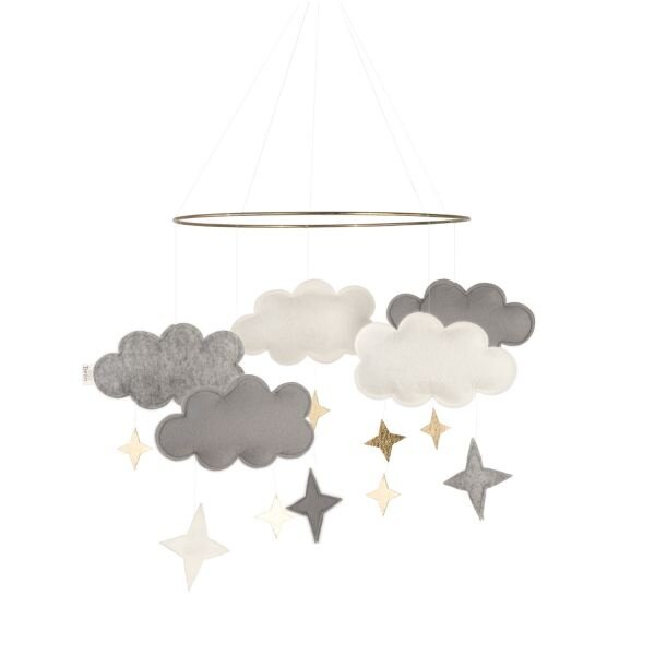 Baby Bello Baby Bello Fantasy Clouds Boxmobiel Rusty grey