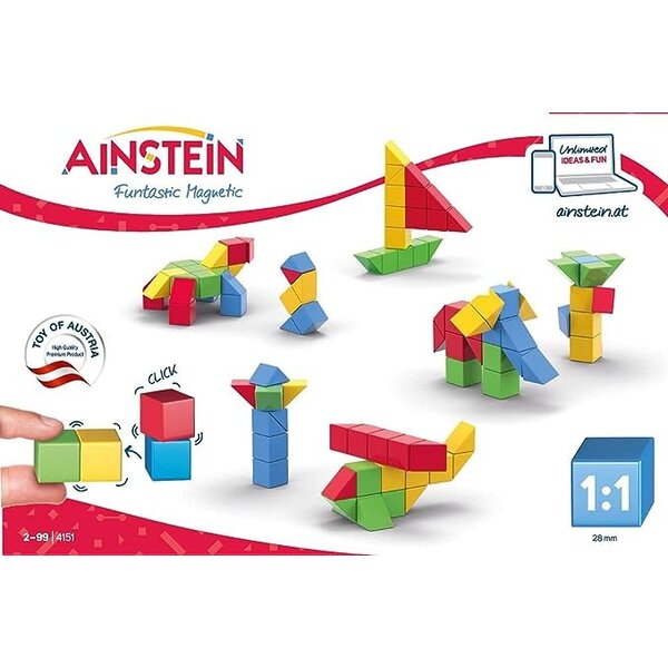 Ainstein Ainstein magnetische bouwstenen 28 stuks