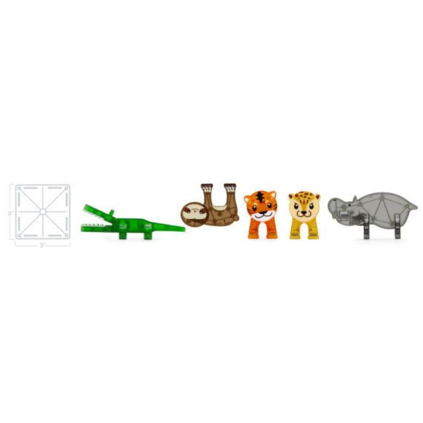 Magnatiles Magna-Tiles® Magna Tiles Jungle Animals (25st)