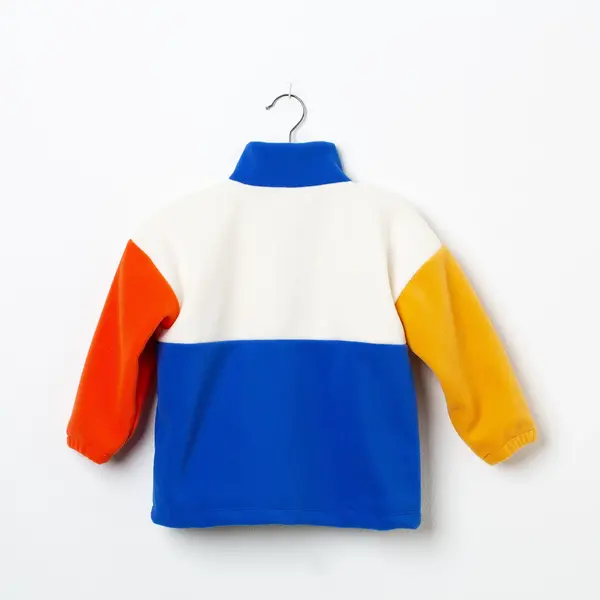 La prochaine Generation  La prochaine Generation – polar fleece sweater blue yellow