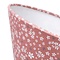 Kidsdepot KidsDepot Senne Wandlamp Bloemenprint rood