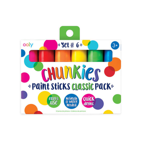 Ooly Ooly Chunkies Paint Sticks - Classic Pack